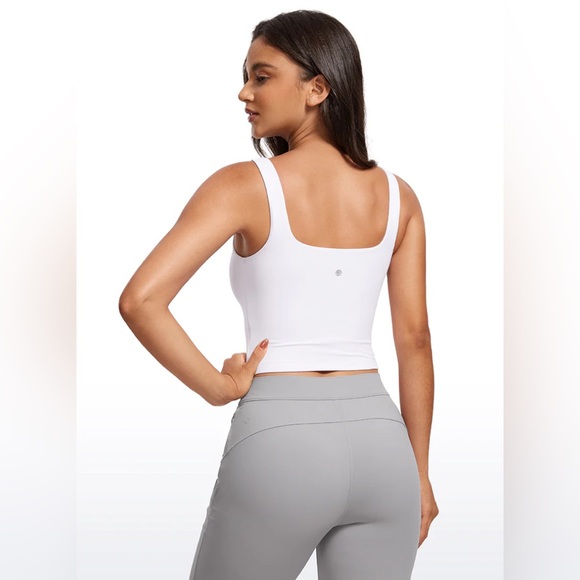 Butterluxe Double Lined Square Neck Tank Tops - Picture 2 of 5